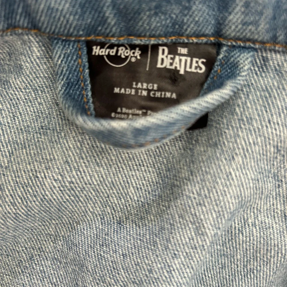 Limited Edition Beatles/Hard Rock Collaboration Jean Jacket